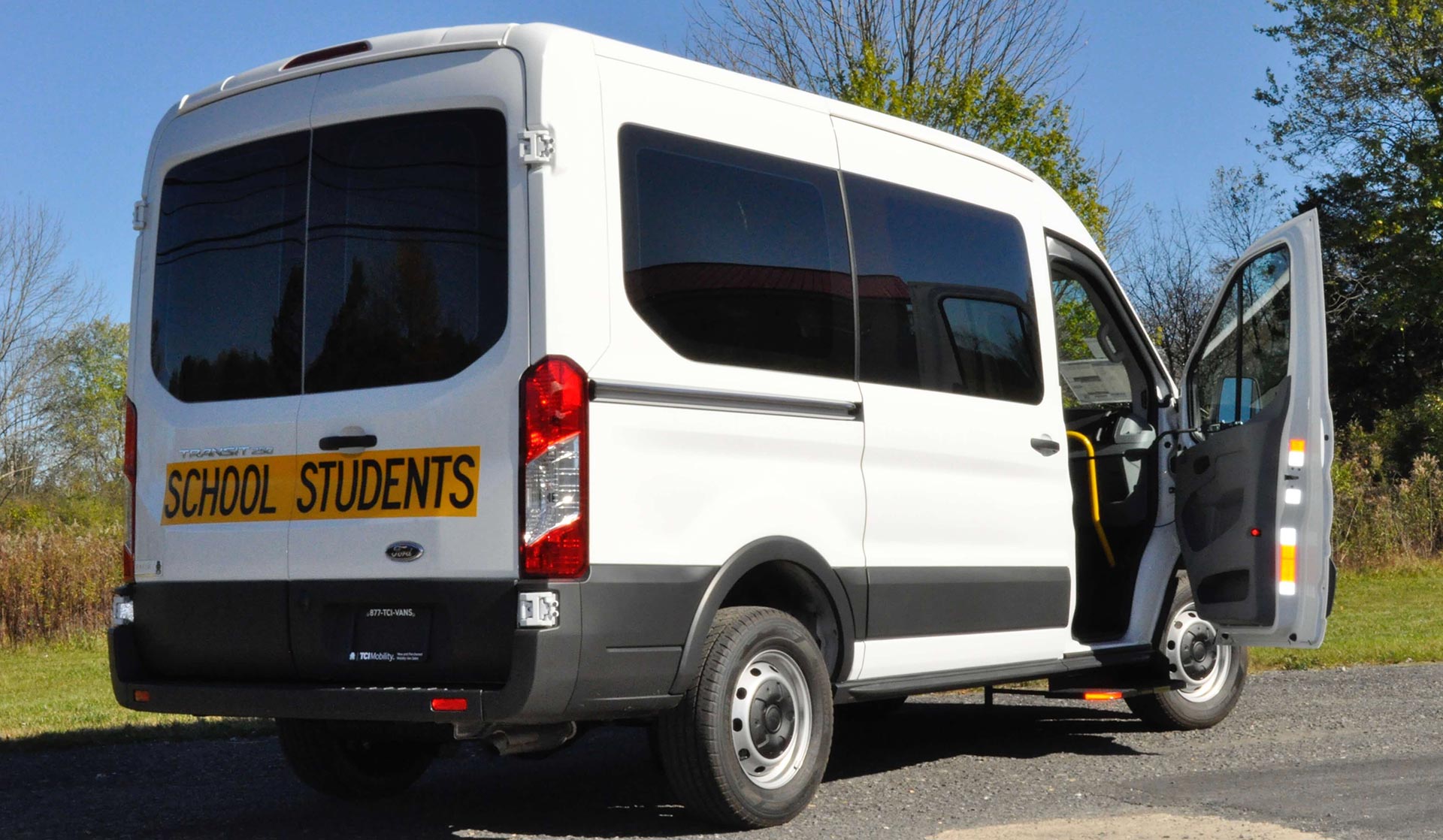 School Activity Vehicles and Buses | TCI Mobility Wheelchair Accessible Vans